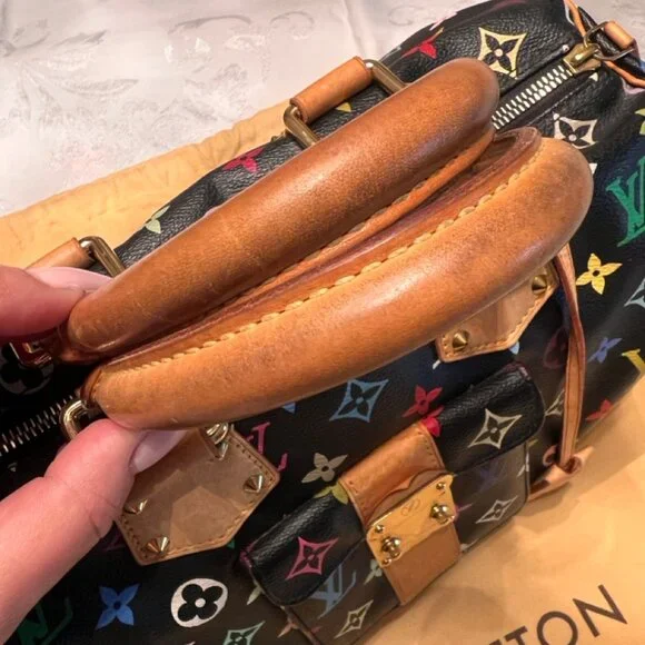 Authentic Louis Vuitton Multi Color Speedy 30 - Picture 5 of 15